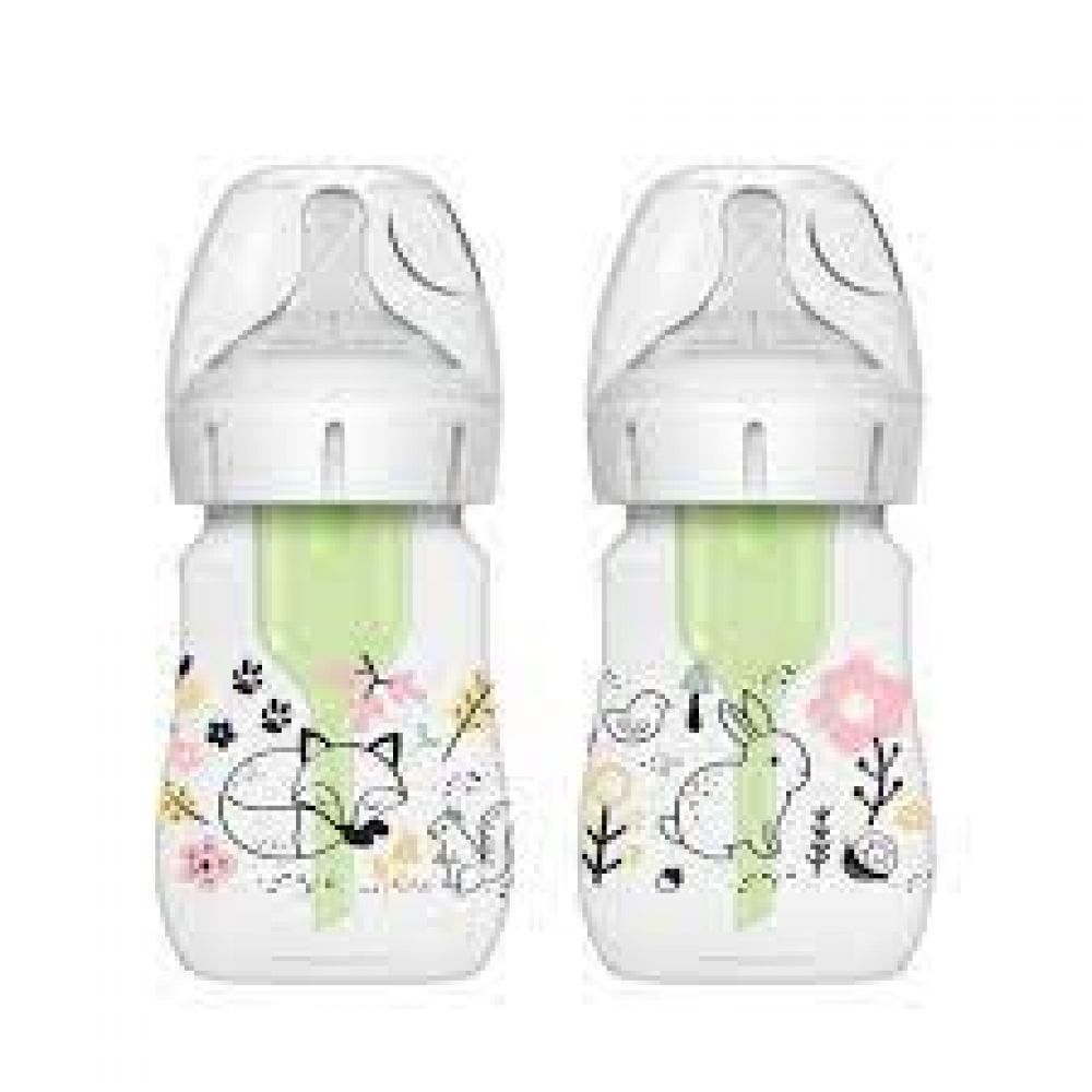 Dr Brown Anti Collic Baby bottles- Woodland