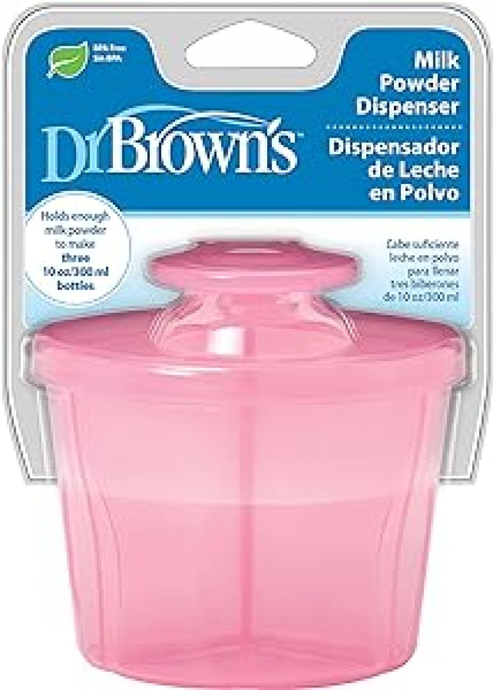 Dr Browns Powder Dispenser-Pink