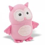 Breathable Baby Toy "Pink Owl"