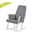 KUB Haldon Rocking Chair "White and Grey"