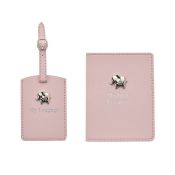 My First Passport And Luggage Tag Set Pink