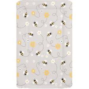 MOLLYDOO Changing Mat "Grey Bees"