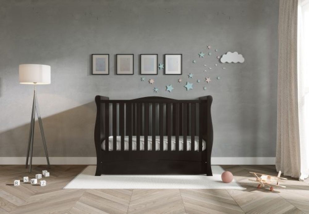 VICULII Gilbert Cot Bed "Black"