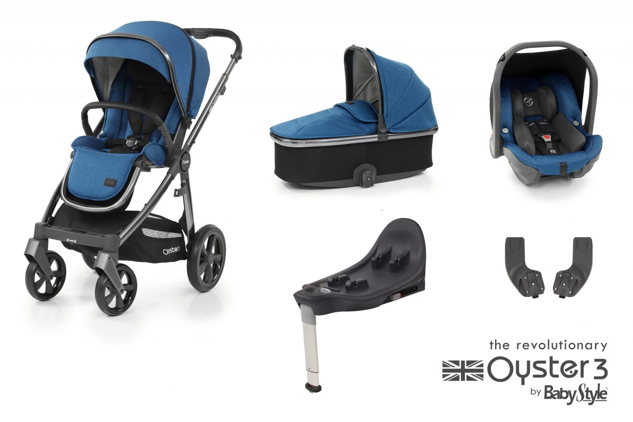 BabyStyle Oyster 3 Essential Bundle 'King Fisher'