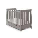 OBABY Stamford Mini Cot Bed "Taupe"