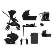 NUNA Swiv + Arra Next Travel System Bundle "Caviar"