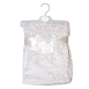 Snuggle Baby Wrap "White Ribbed"